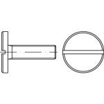Flachkopfschrauben mit Schlitz u. gr. Kopf DIN 921