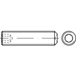 ISO 4029 - Gewindestifte m. Ringschneide