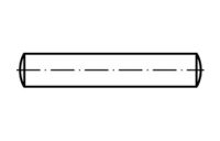 DIN 7 A 1 m6 Zylinderstifte, Toleranzfeld m6 - Abmessung: 2,5 m6 x 20, Inhalt: 500 Stück