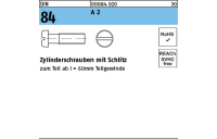 DIN 84 A 2 Zylinderschrauben mit Schlitz - Abmessung: M 1 x 6, Inhalt: 2000 Stück