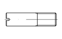 DIN 427 A 1 Schaftschrauben mit Kegelkuppe und Schlitz - Abmessung: M 10 x 30, Inhalt: 100 Stück