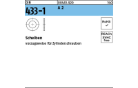 DIN 433-1 A 2 Scheiben - Abmessung: 2,7 x 5 x0,5, Inhalt: 2000 Stück