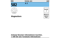 DIN 582 A 2 Ringmuttern - Abmessung: M 20, Inhalt: 5 Stück