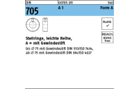 ~DIN 705 A 1 Form A Stellringe, leichte Reihe, mit Gewindestift - Abmessung: A 12 x 22 x 12, Inhalt: 10 Stück