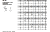 DIN 908 A 4 zyl.-Fein verschlussschrauben mit Bund und Innensechskant, m. zyl. Feingewinde - Abmessung: M 20 x 1,5, Inhalt: 100 Stück