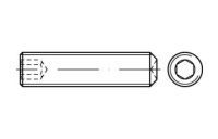 DIN 916 A 4 Gewindestifte mit Ringschneide, mit Innensechskant - Abmessung: M 8 x 40, Inhalt: 100 Stück