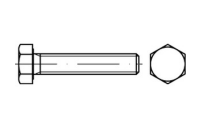DIN 933 A 2 - 70 Sechskantschrauben mit Gewinde bis Kopf - Abmessung: M 8 x 70, Inhalt: 50 Stück