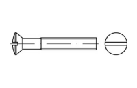 DIN 964 A 2 Linsensenkschrauben mit Schlitz - Abmessung: M 6 x 90, Inhalt: 50 Stück