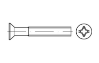 DIN 965 A 4 H Senkschrauben mit Phillips-Kreuzschlitz H - Abmessung: M 2 x 6 -H, Inhalt: 1000 Stück