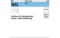 DIN 1052 A 2 Scheiben für Holzverbinder, starke, runde Ausführung - Abmessung: 18 x 68 x 6, Inhalt: 25 Stück