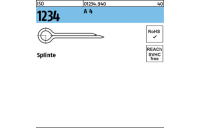 ISO 1234 A 4 Splinte - Abmessung: 3,2 x 20, Inhalt: 100 Stück