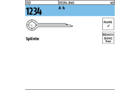 ISO 1234 A 4 Splinte - Abmessung: 8 x 50, Inhalt: 25 Stück