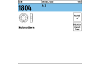 DIN 1804 A 2 Nutmuttern - Abmessung: M 45 x 1,5, Inhalt: 5 Stück