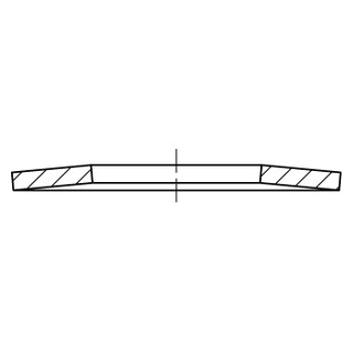 DIN 2093 1.4310/1.4568 Tellerfedern - Abmessung: 15 x 8,2x0,8, Inhalt: 200 Stück