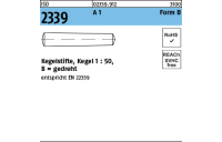 ISO 2339 A 1 Form B Kegelstifte, Kegel 1:50, gedreht - Abmessung: 1,5 x 24, Inhalt: 50 Stück