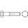 ISO 4014 A 2 - 70 Sechskantschrauben mit Schaft - Abmessung: M 6 x 40, Inhalt: 100 Stück