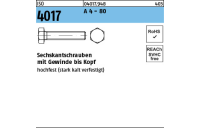 ISO 4017 A 4 - 80 Sechskantschrauben mit Gewinde bis Kopf - Abmessung: M 6 x 16, Inhalt: 100 Stück