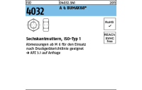 ISO 4032 A 4 BUMAX88 Sechskantmuttern, ISO-Typ 1 - Abmessung: M 24, Inhalt: 10 Stück