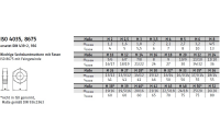 ISO 4035 A 4 Niedrige Sechskantmuttern mit Fasen - Abmessung: M 36, Inhalt: 1 Stück