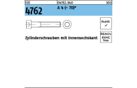 ISO 4762 A 4 - 70 Zylinderschrauben mit Innensechskant - Abmessung: M 3 x 45*, Inhalt: 100 Stück