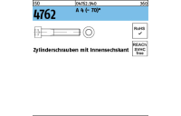 ISO 4762 A 4 - 70 Zylinderschrauben mit Innensechskant - Abmessung: M 5 x 100, Inhalt: 100 Stück