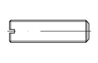 ISO 4766 A 4 Gewindestifte mit Kegelkuppe, mit Schlitz - Abmessung: M 3 x 10, Inhalt: 50 Stück