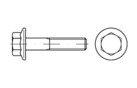 DIN 6921 A 2 Sechskantschrauben mit Flansch - Abmessung: M 6 x 10, Inhalt: 200 Stück