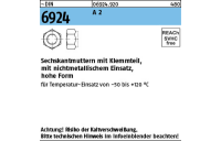 ~DIN 6924 A 2 Sechskantmuttern mit Klemmteil, mit nichtmetallischem Einsatz, hohe Form - Abmessung: M 5, Inhalt: 1000 Stück