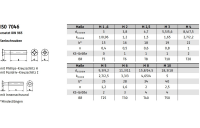 ISO 7046-2 A 2 H Senkschrauben mit Phillips-Kreuzschlitz H - Abmessung: M 1,6 x 16 -H, Inhalt: 2000 Stück