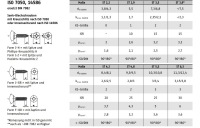 ISO 7050 A 2 Form C-H Senk-Blechschrauben mit Spitze, mit Phillips-Kreuzschlitz H - Abmessung: 2,9 x 13 -C-H, Inhalt: 1000 Stück