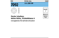 ISO 7092 A 4 200 HV Flache Scheiben, kleine Reihe, Produktklasse A - Abmessung: 4, Inhalt: 2000 Stück