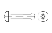 DIN 7500 Stahl Form C-Z galvanisch verzinkt Gewindefurchende Schrauben, KS -Z, metr. Gewinde, Linsenkopf nach DIN 7985 - Abmessung: CM 2,5 x 8 -Z, Inhalt: 1000 Stück