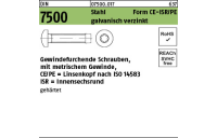 DIN 7500 Stahl Form CE-ISR/PE galvanisch verzinkt Gewindefurchende Schrauben, ISR, metr. Gewinde, Linsenkopf nach ISO 14583 - Abmessung: CEM 3 x 5-T10, Inhalt: 1000 Stück