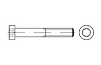 DIN 7984 A 2 Zylinderschrauben mit Innensechskant, niedriger Kopf - Abmessung: M 4 x 8, Inhalt: 200 Stück