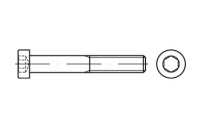 DIN 7984 A 4 Zylinderschrauben mit Innensechskant, niedriger Kopf - Abmessung: M 6 x 35, Inhalt: 100 Stück