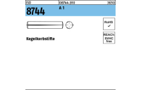 ISO 8744 A 1 Kegelkerbstifte - Abmessung: 3 x 16, Inhalt: 100 Stück