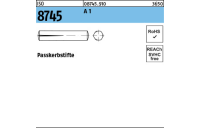 ISO 8745 A 1 Passkerbstifte - Abmessung: 2 x 16, Inhalt: 100 Stück