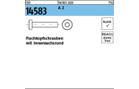 ISO 14583 A 2 Flachkopfschrauben mit Innensechsrund - Abmessung: M 1,6 x 16, Inhalt: 1000 Stück