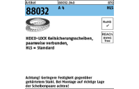 Artikel 88032 A 4 Heico-Lock-Scheiben, Standard (Keilsicherungsscheibenpaare) - Abmessung: HLS-14S, Inhalt: 100 Stück