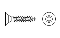 Artikel 88097 A 2 Seko-Z Spanplattenschrauben, Senkkopf, Pozidriv-Kreuzschlitz - Abmessung: 3 x 12 -Z, Inhalt: 1000 Stück