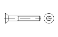 Artikel 88117 A 2 PIN-ISR Diebstahlhemmende Schrauben mit Senkkopf ~ ISO 10642, mit ISR und Zapfen - Abmessung: M 4 x 10-T20, Inhalt: 100 Stück