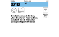 Artikel 88118 A 1 Diebstahlhemmende Muttern, ?Abreißmuttern? - Abmessung: M 12 x 9, Inhalt: 25 Stück