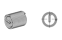 Artikel 88330 A 2 Form A-SR Gewindeeinsätze DIN 8140 für Nutz-Regelgewinde - Abmessung: M 6 x 9, Inhalt: 200 Stück