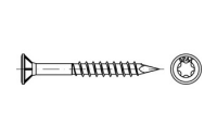 Artikel 89018 A 2 SPAX Fassade SPAX Fassadenschrauben mit Spitze, Linsensenkkopf, Fräsrippen, T-STAR - Abmessung: 5 x 100/61 -T, Inhalt: 100 Stück