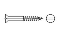 DIN 97 A4 Senk-Holzschrauben mit Schlitz - Abmessung: 3,5 x 16, Inhalt:  200 Stück