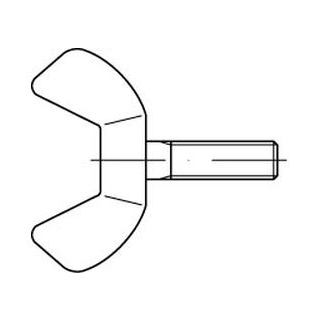 Flügelschrauben Art. 316 A4 M 6X20, 20,19 €