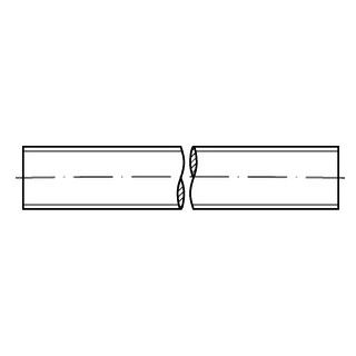 ~DIN 975 A4-80 Gewindestangen, Länge1000 mm - Abmessung: M 27, Inhalt:  1 Stück