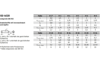 ISO 4028 A4 Gewindestifte mit Zapfen und Innensechskant - Abmessung: M 4 x 12, Inhalt:  500 Stück