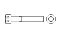 ISO 14579 A2 Zylinderschrauben mit Innensechsrund  - Abmessung: M 4 x 22, Inhalt:  500 Stück