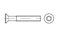 ISO 14581 A2 Senkschrauben mit Innensechsrund mit Vollgewinde - Abmessung: M 4 x 75/75, Inhalt:  200 Stück